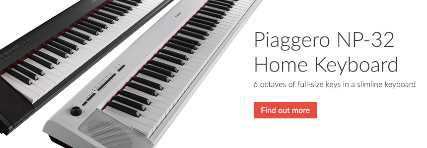 Yamaha NP-32 Piaggero Home Keyboard - Click here...