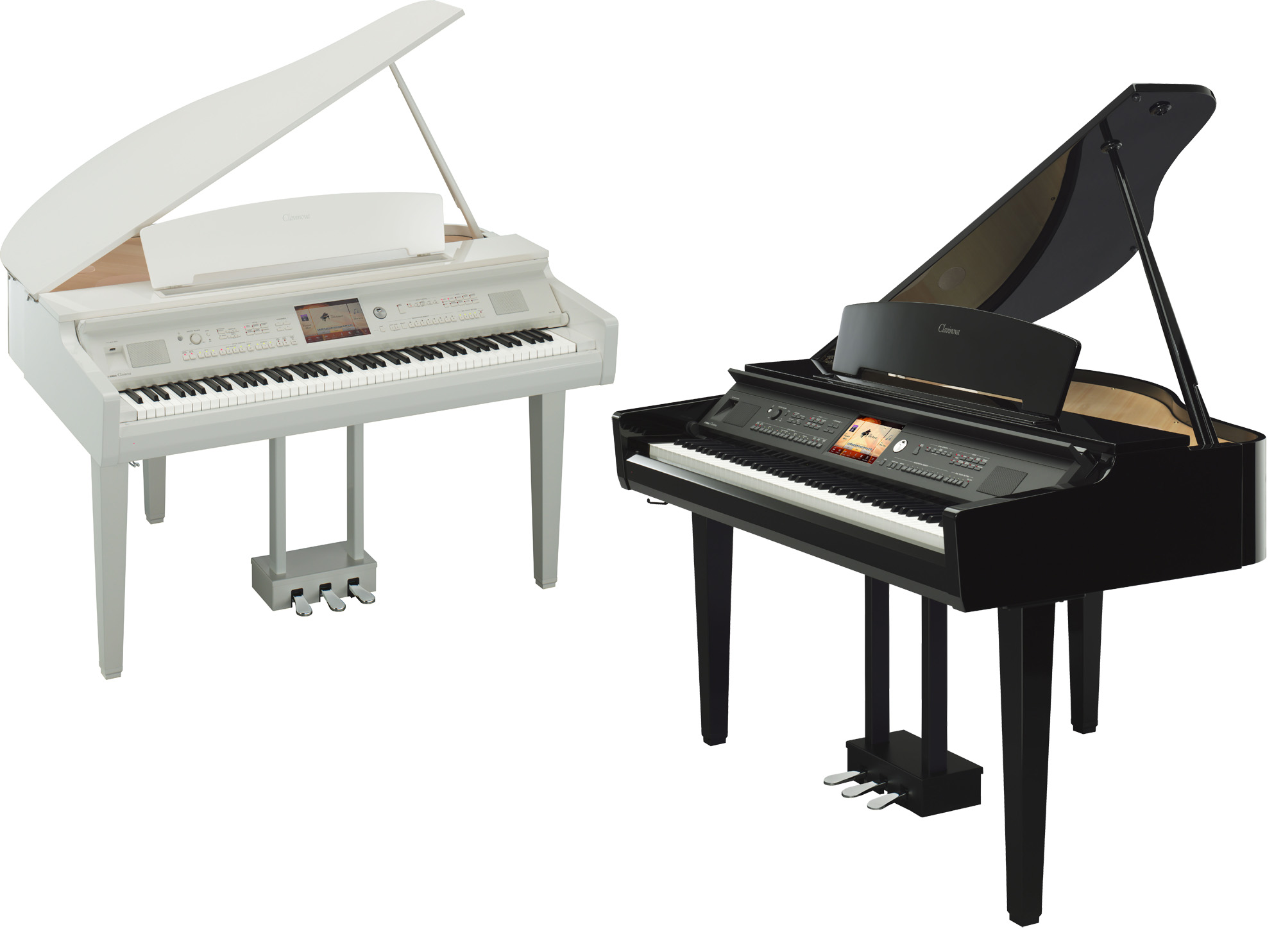 Yamaha CVP709GP Clavinova Digital Grand Pianos In Polished Ebony