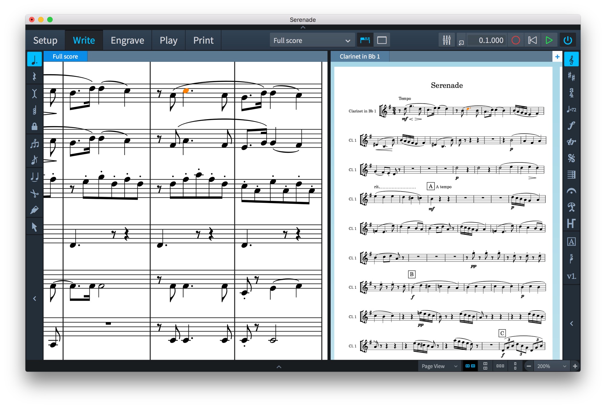 dorico notation