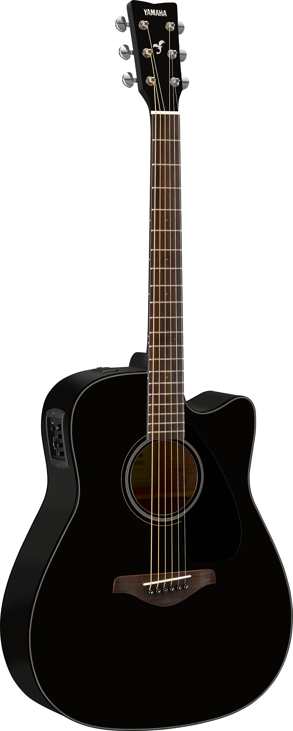 Yamaha guitar f310 black sales