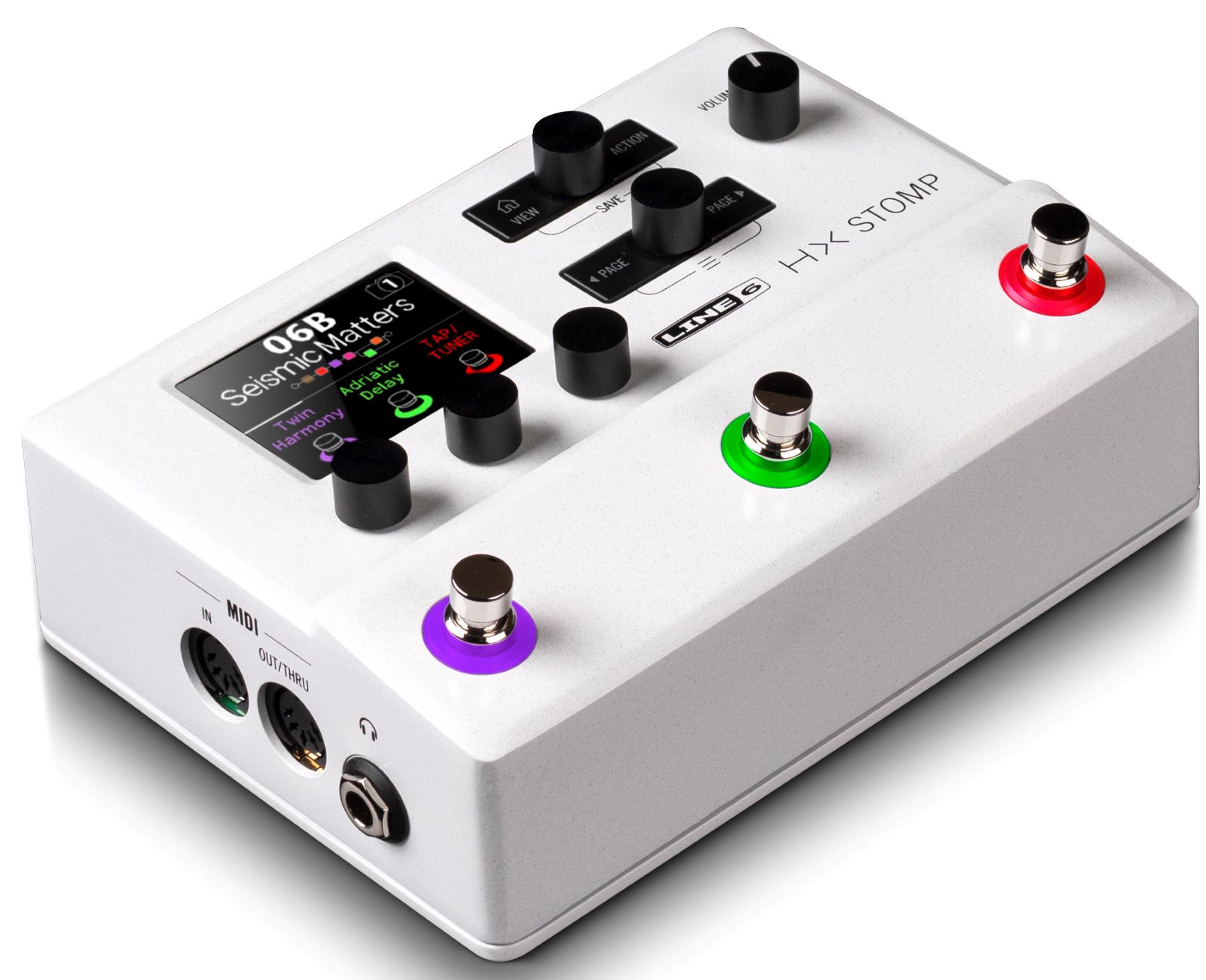 Line 6 HX Stomp Pedal Limited Edition in white Yamaha Music London