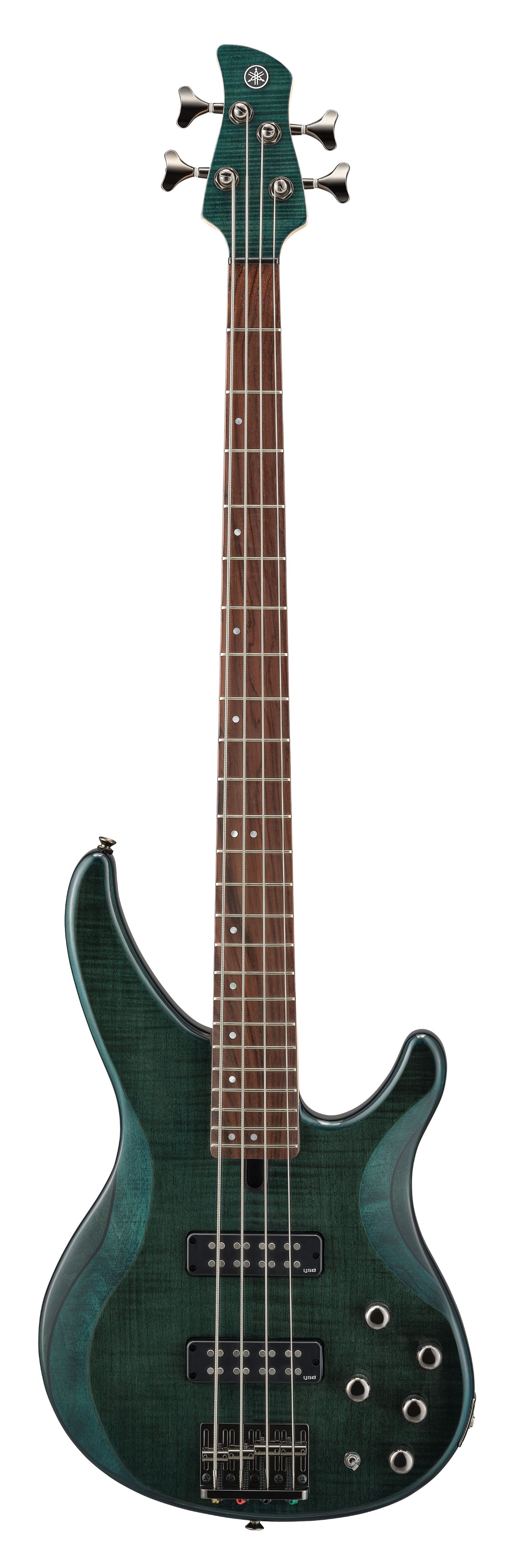 Yamaha TRBX604FM 4 String Electric Bass Guitar In Indigo Blue Finish