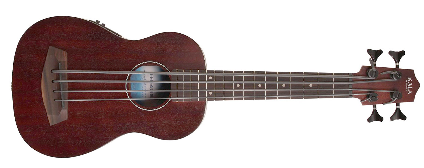 Kala Rumbler UBass Fretted Acoustic Electric Bass Ukulele