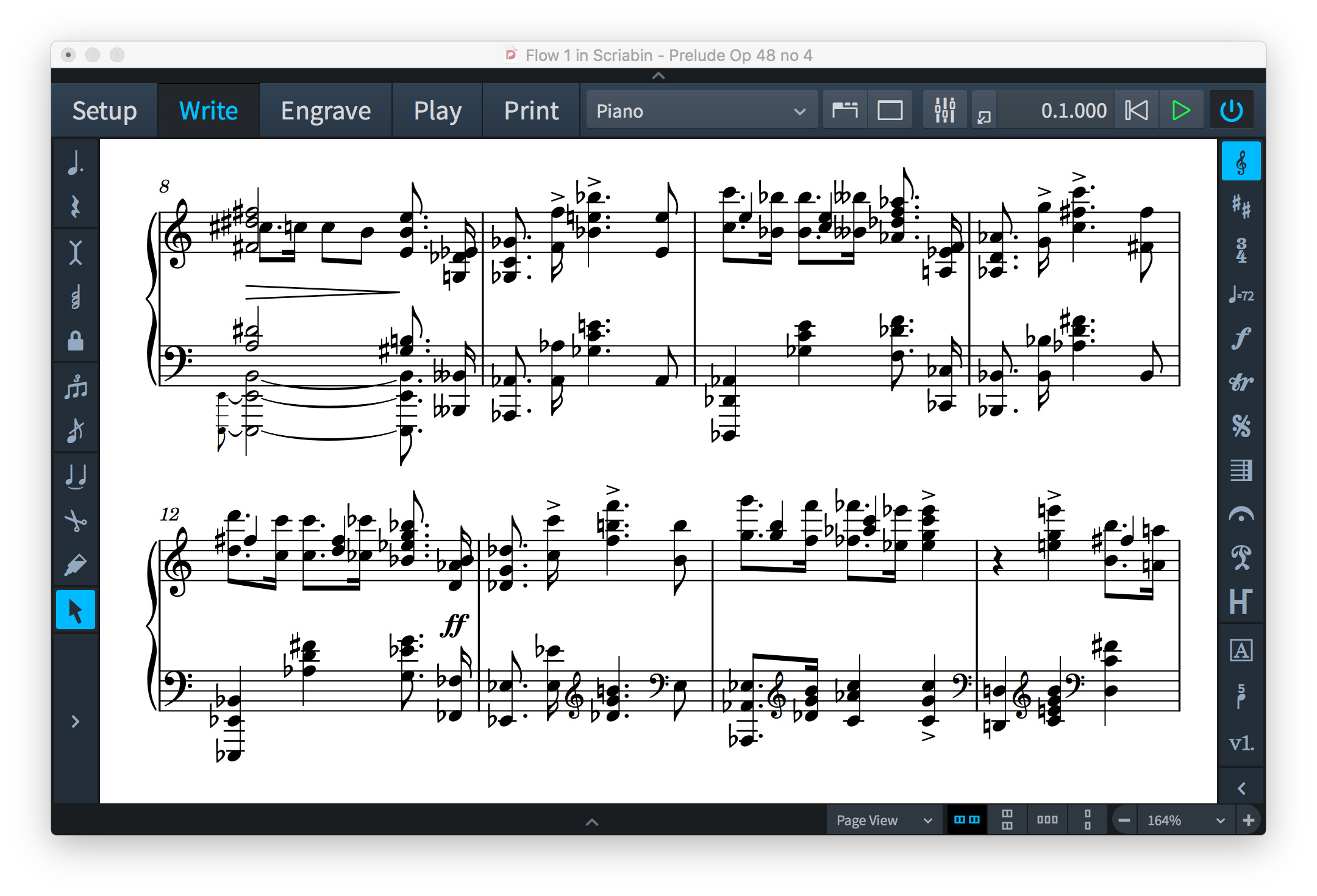 dorico notation