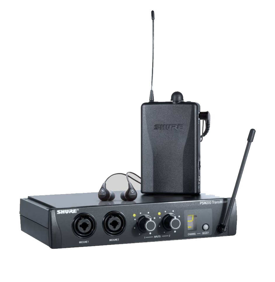 Shure P2TR112GR Personal InEar Monitor System with PSM200 Receiver P2R