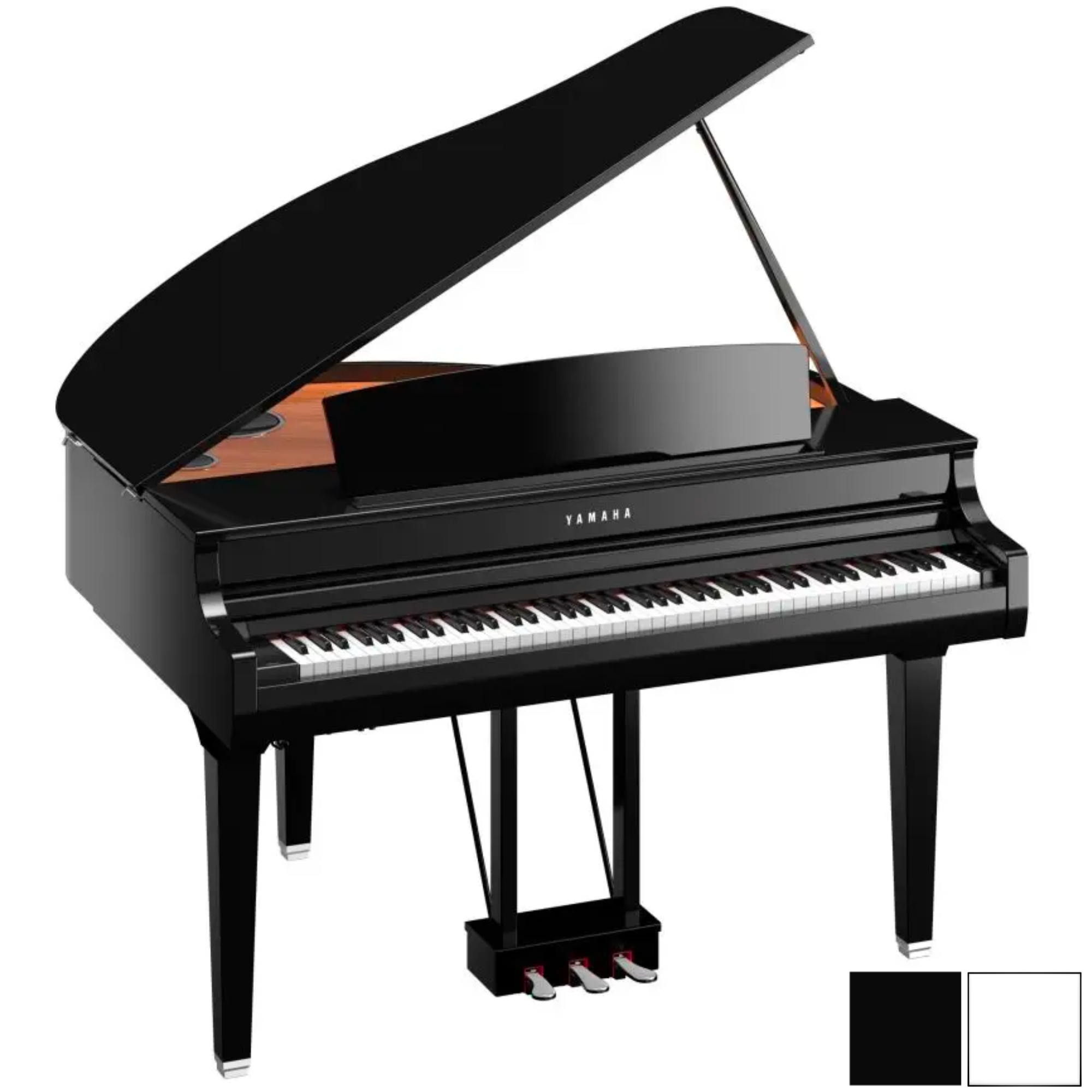 Piano Digital Yamaha Clavinova CLP 745PE - Ebony Polish