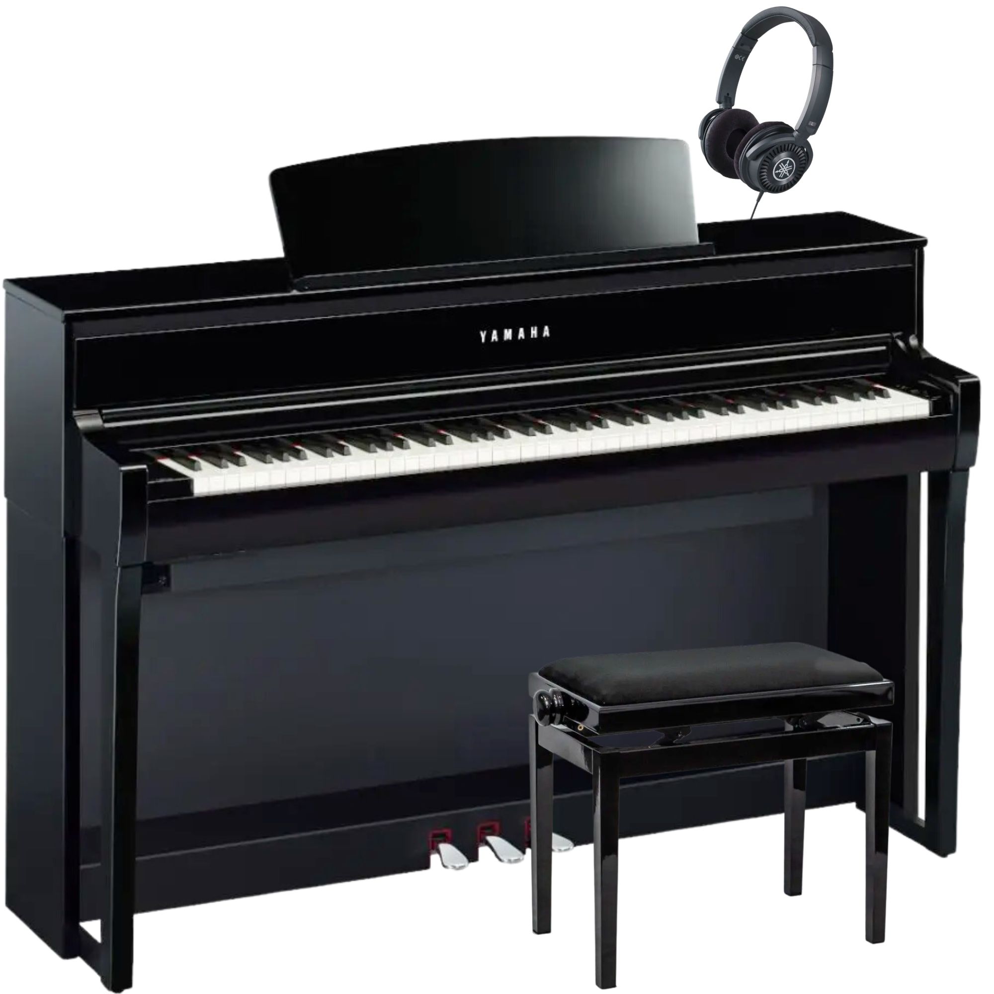 Yamaha CLP775PE Clavinova Digital Piano Deluxe Pack