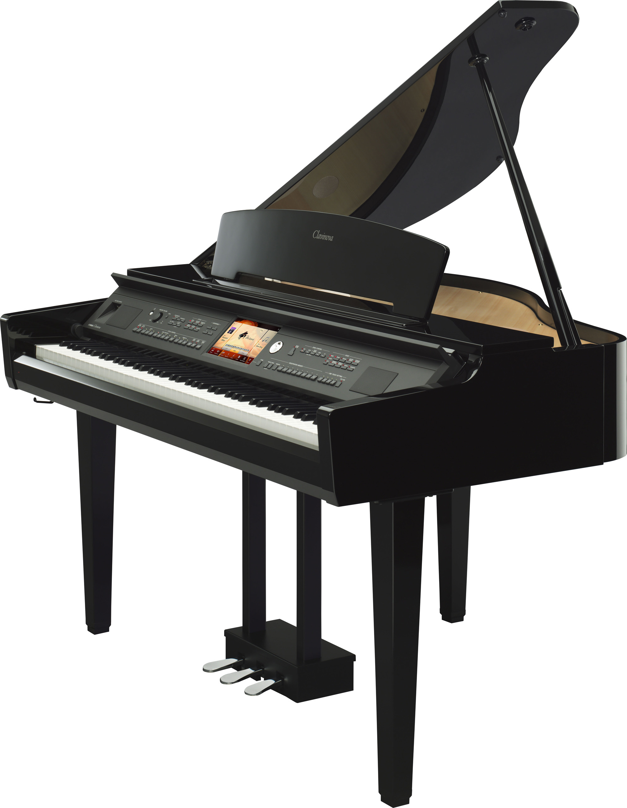 Yamaha CVP709GP Clavinova Digital Grand Piano In Polished Ebony Finish