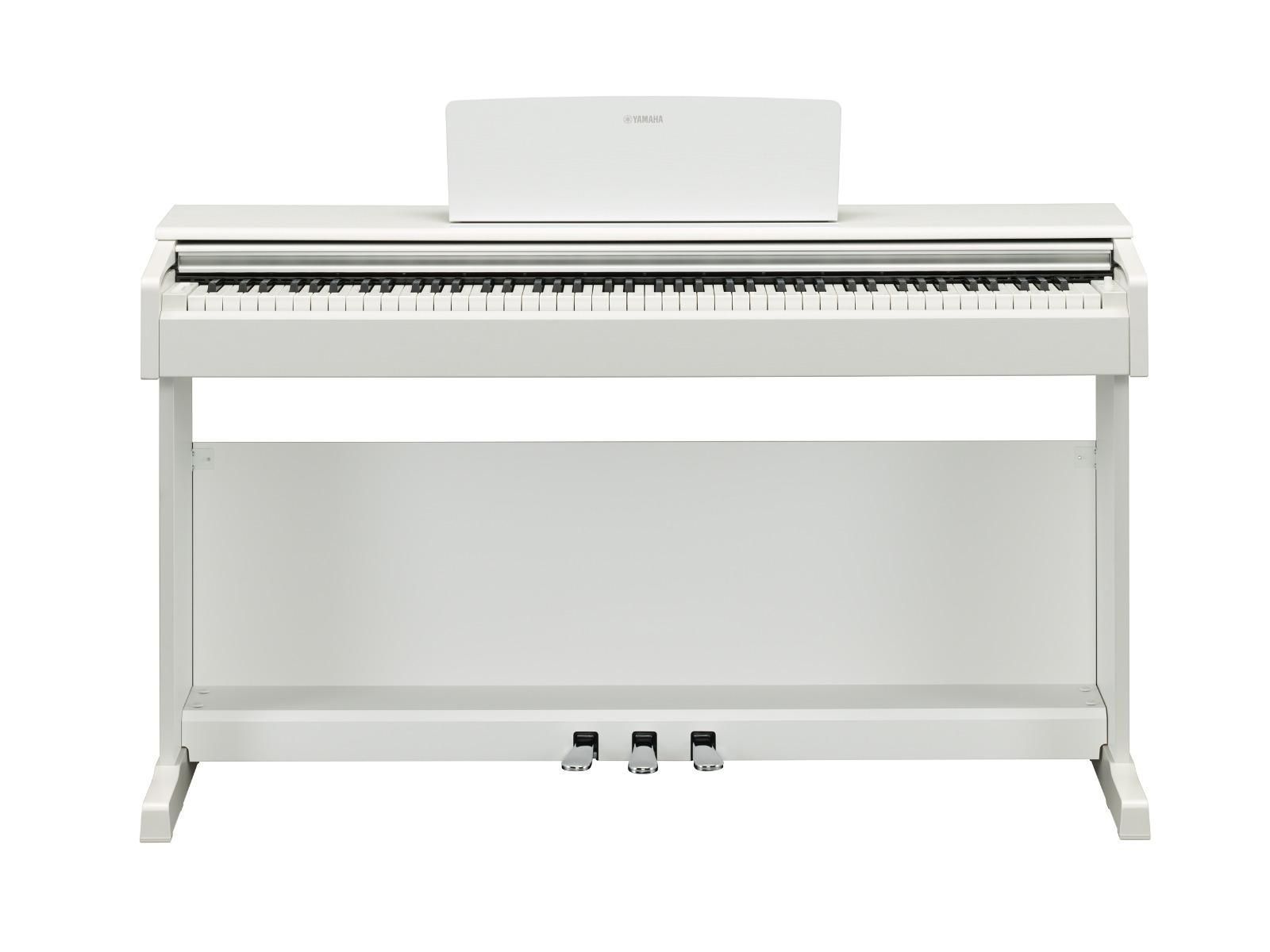 Piano Yamaha YDP 145 WH blanc mat pack premium - Dorélami