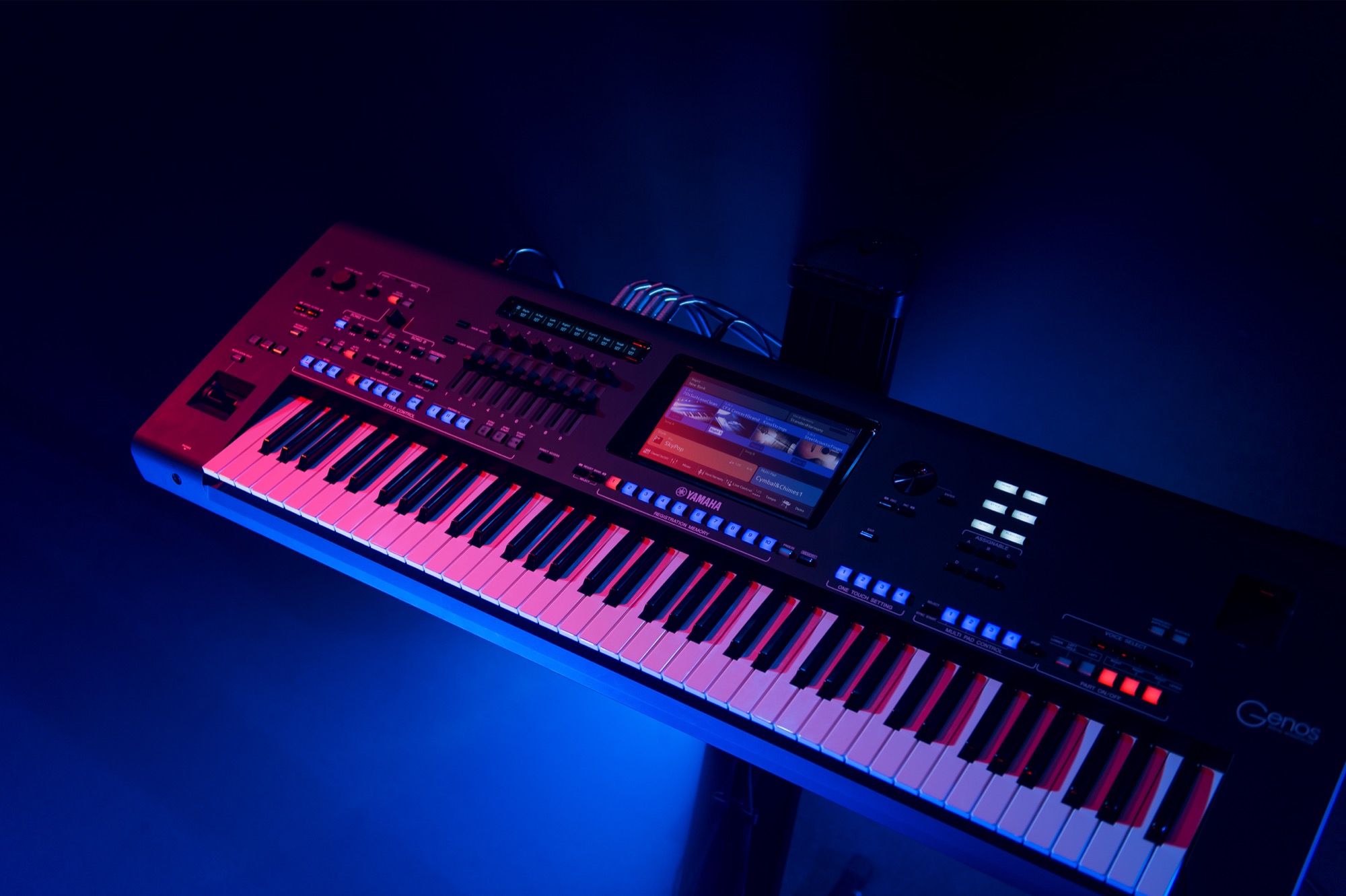 Yamaha Genos Workstation Keyboard