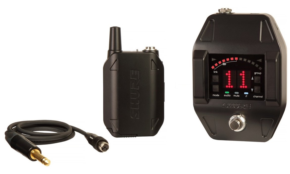 Shure GLXD16UK Digital Pedal Board Wireless Guitar System Yamaha