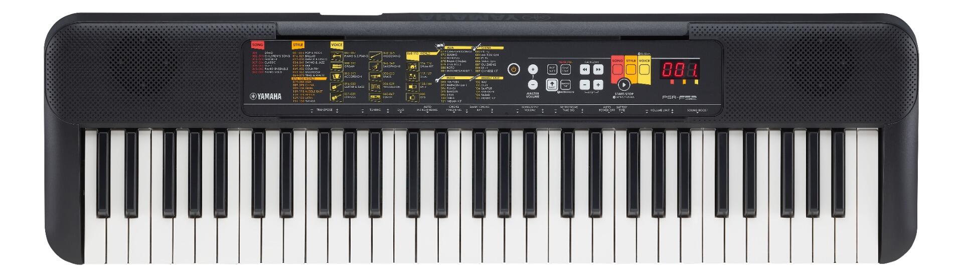 Yamaha PSR-F52 61-Key Home Portable Keyboard