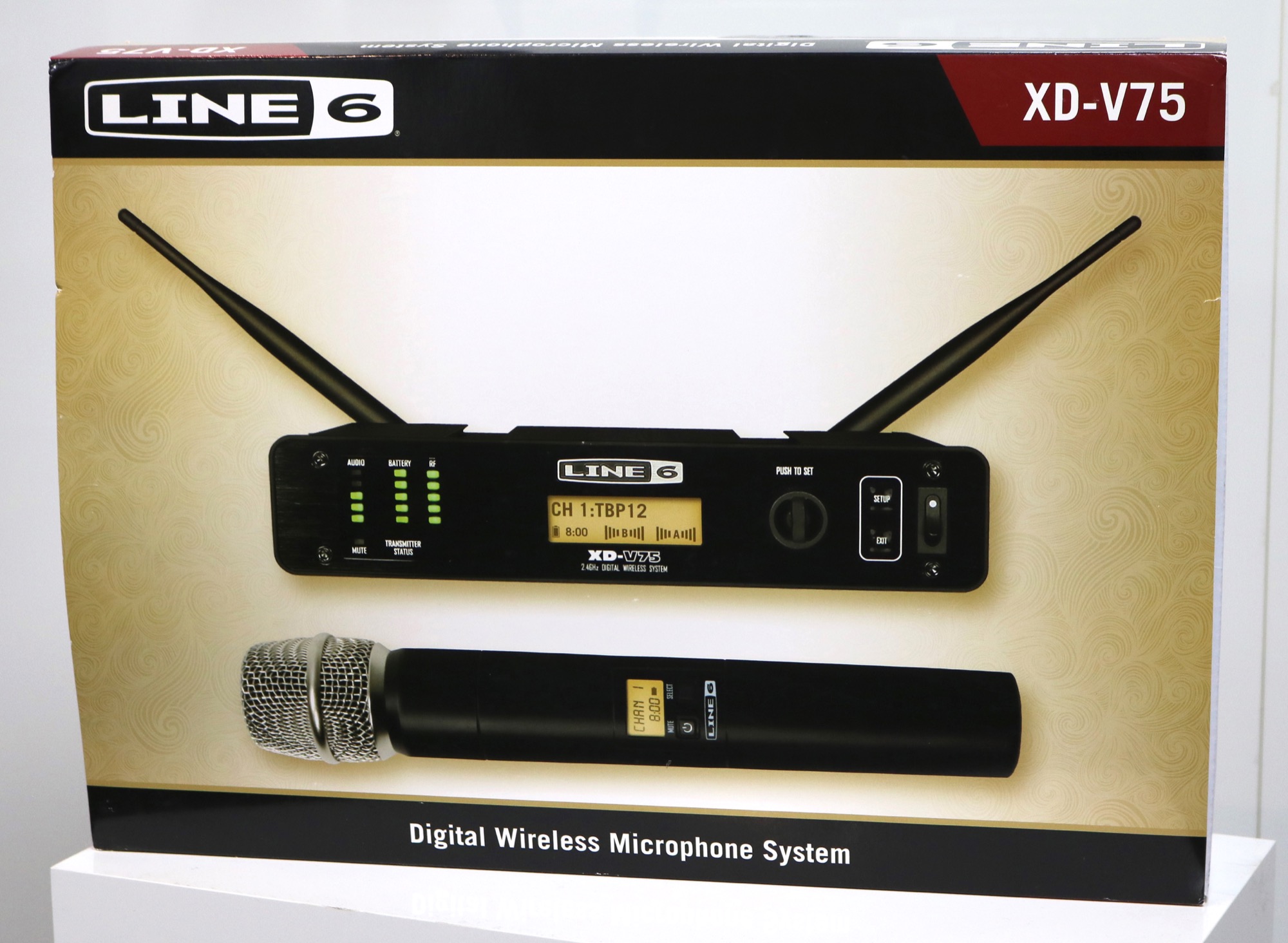 Line 6 XDV75 Wireless Microphone System, Yamaha HQ Showroom Model