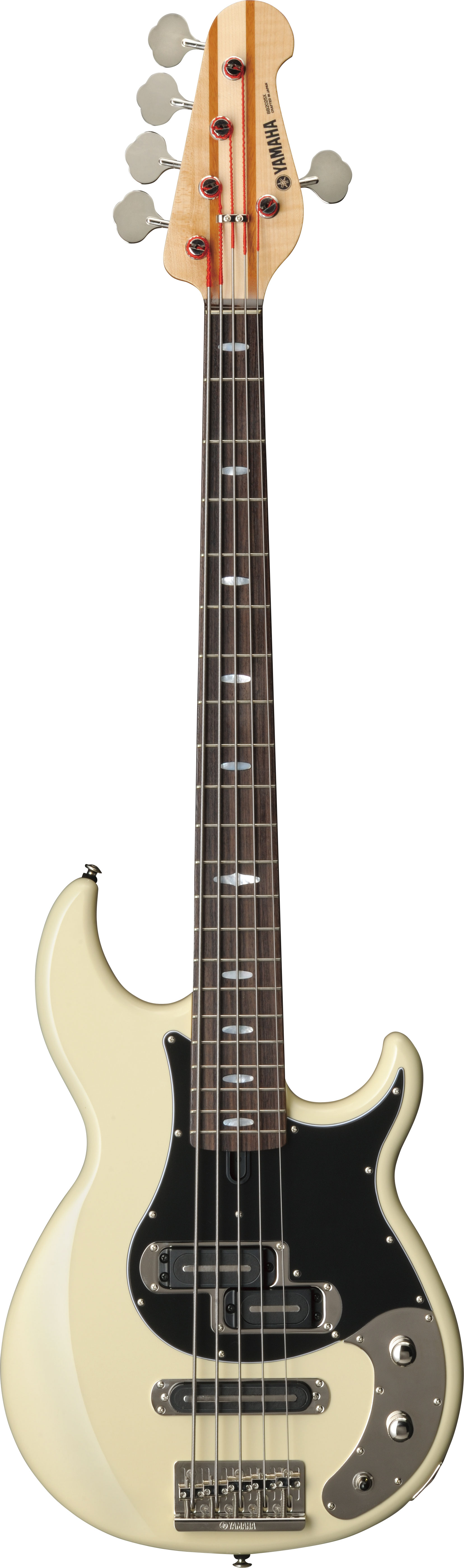 Yamaha BB2025X 5String Bass Guitar in Vintage White finish Yamaha