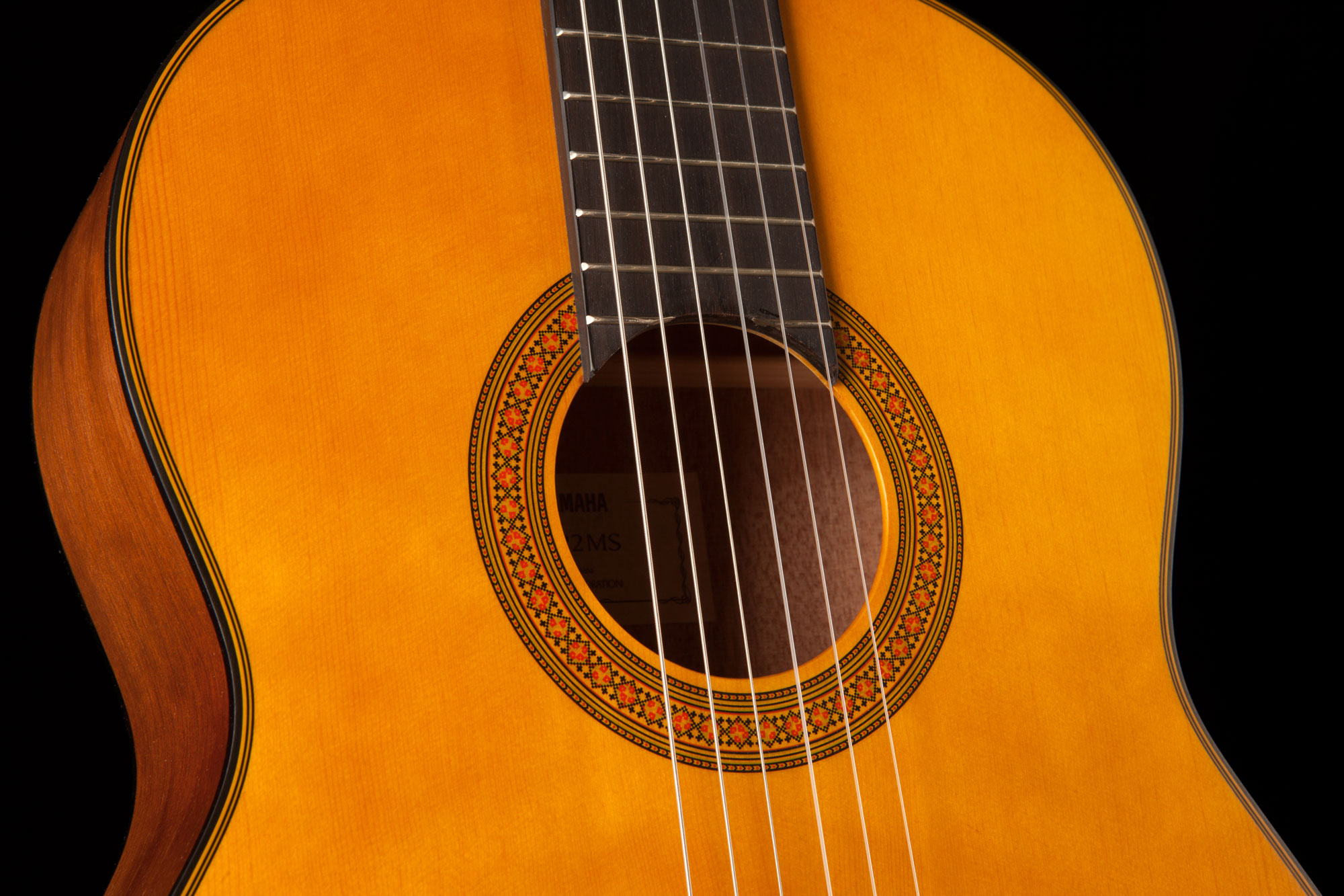 Yamaha CG122MS solid Spruce top classical guitar In ...