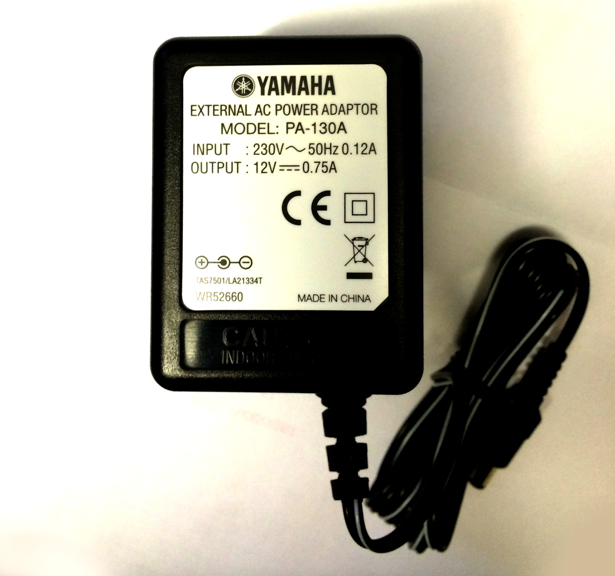 Yamaha PA130A Mains Power Adapter This model replaces EPA3 power