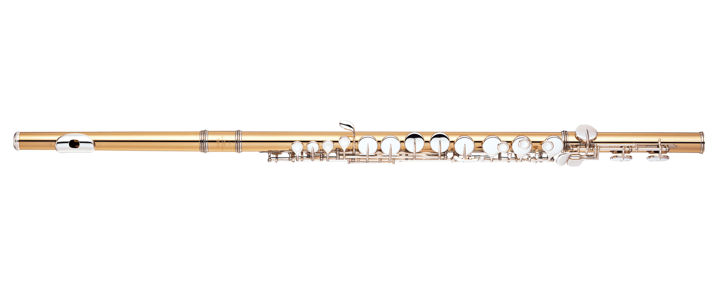 Yamaha YFLA421 G Alto Flute Professional model in Gold Brass finish