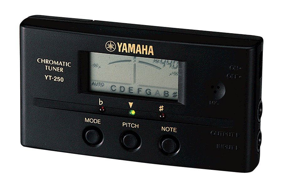 Yamaha YT250 Electronic Chromatic Tuner 8 Octave Yamaha Music London