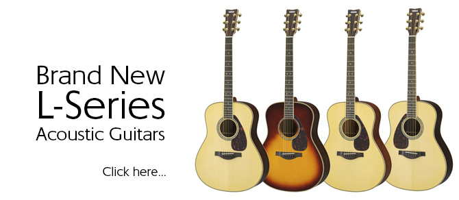 Brand New L-Series Acoustic Guitars