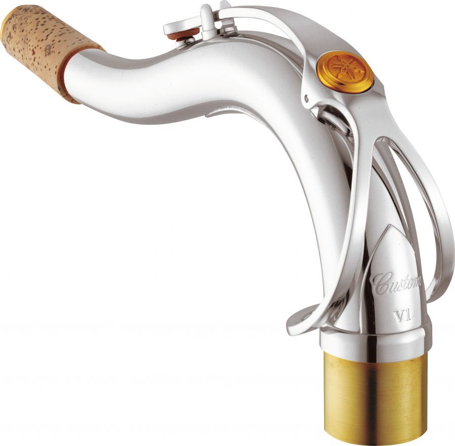 Yamaha TV1S Mk II Bb Tenor Saxophone Neck Custom model in Silverplated finish Large bore