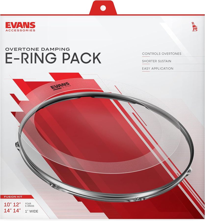 EVANS Sound Control E Rings 10 12 14 14 Fusion