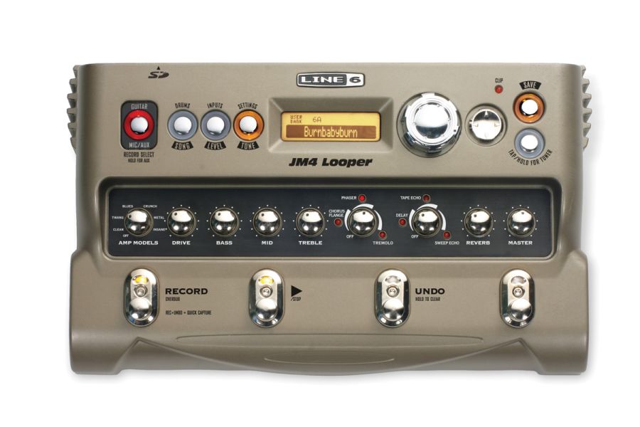 Line 6 JM4 Looper Guitar Pedal Yamaha Music London