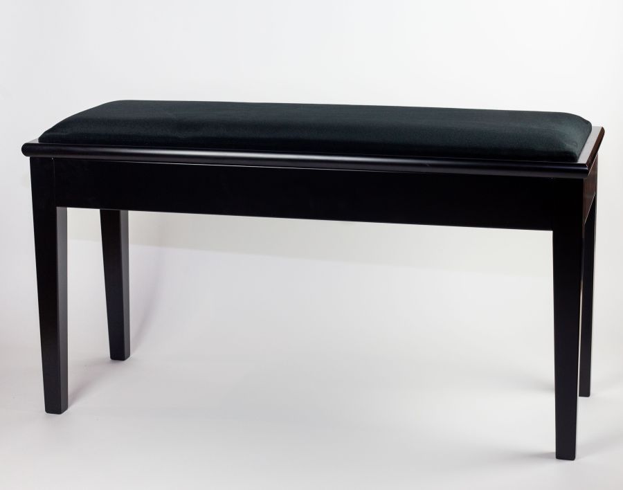 Yml 5016 Duet Piano Stool With Storage In Black Satin Finish With