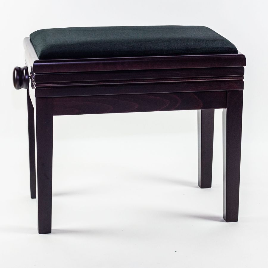 YML 5012AB Adjustable Piano Stool with Storage Dark Rosewood Satin