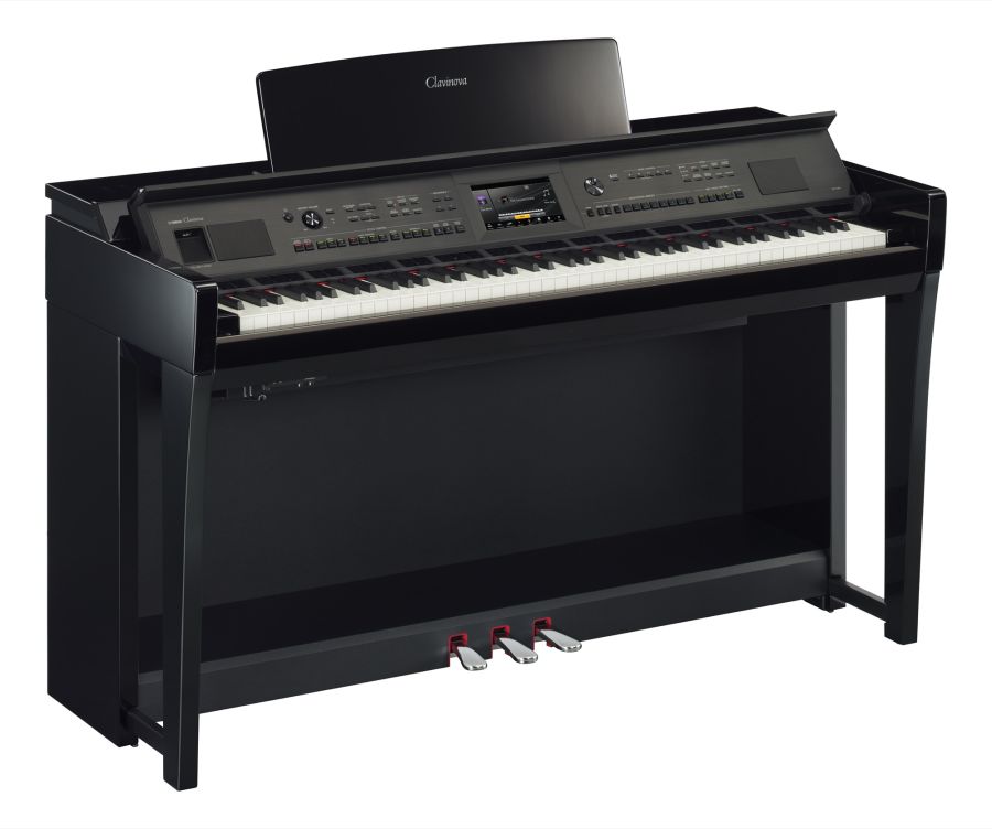 Yamaha CVP805 Clavinova Digital Piano In Polished Ebony Finish Yamaha Music London