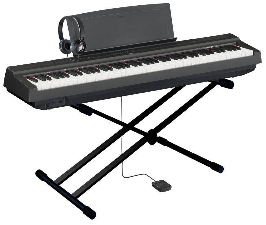 Yamaha P-125 Digital Piano Easy-Store Pack In Black Finish | Yamaha