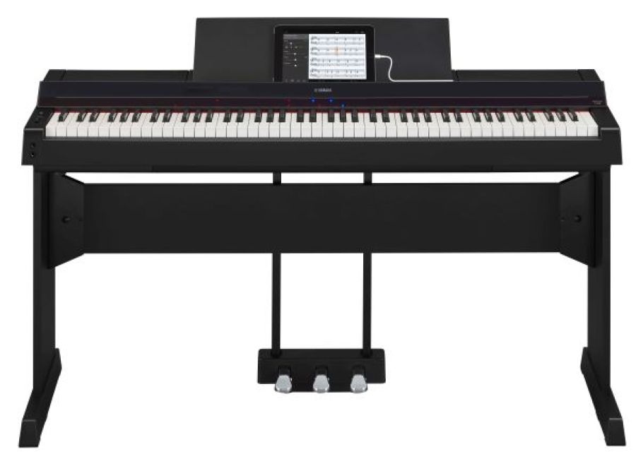 Yamaha PS500 Black Digital Piano Pack Complete with Stand and Pedal