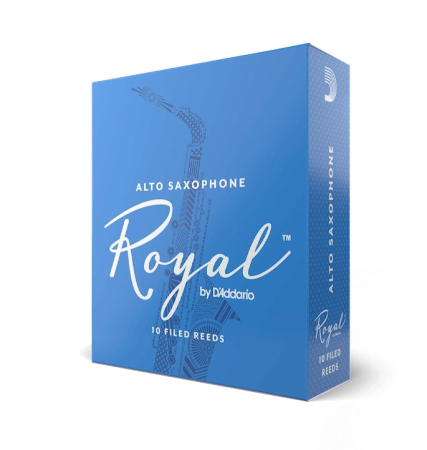 Rico Royal Reeds for Alto Saxophone RJB1025 Size 2.5 Box of 10 Yamaha Music London