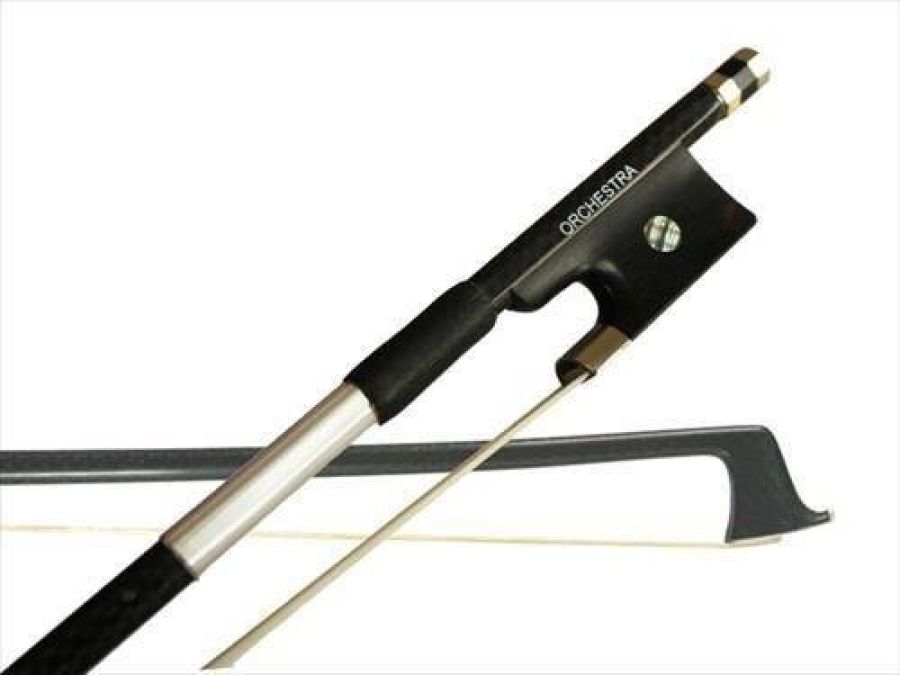 LG Chen Orchestra Carbon Violin Bow 4/4 Weave look, Nickel Yamaha