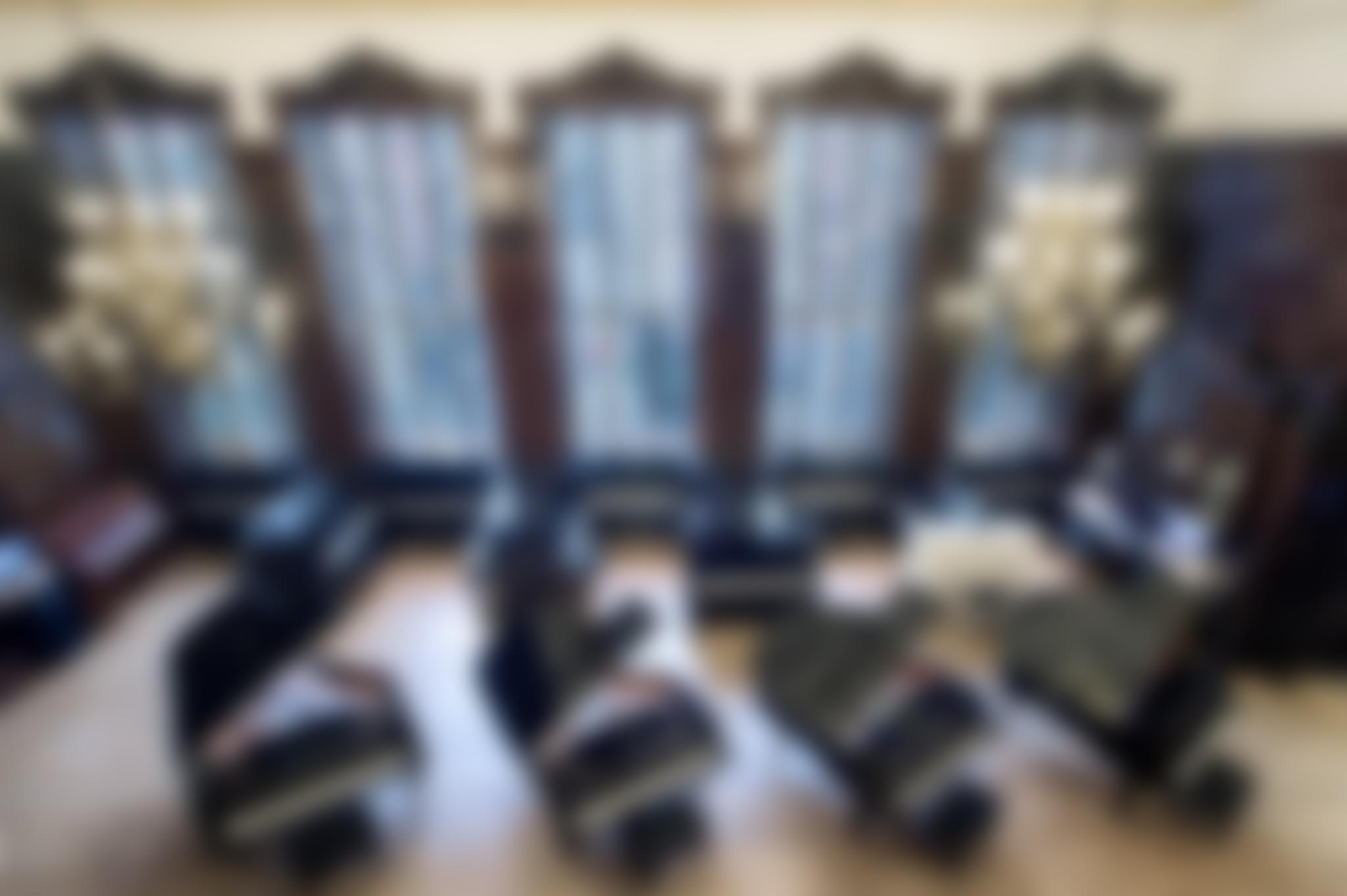 Piano Hall Blurred Background