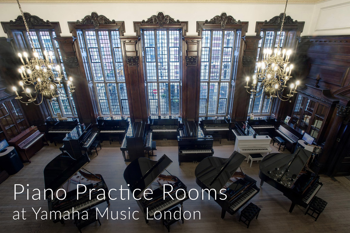 Piano Practice Rooms at Yamaha Music London