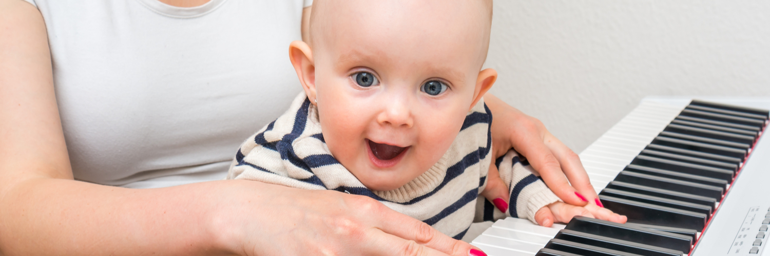Never too young to play the piano