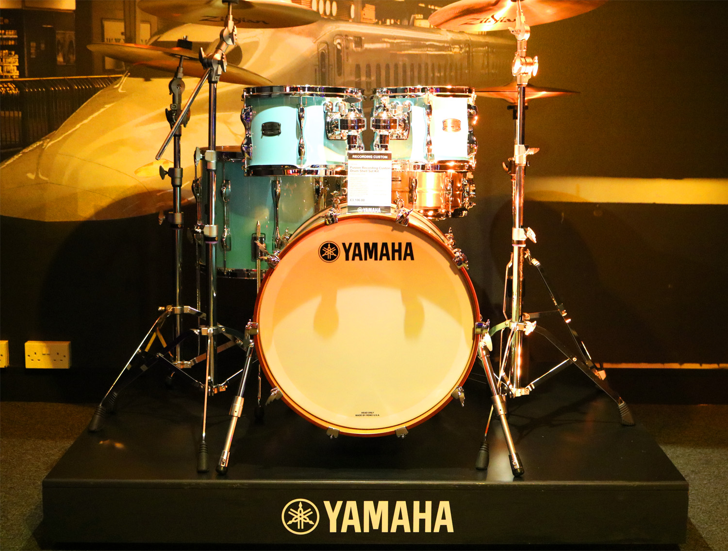 The Yamaha Recording Custom Series Drum Kit