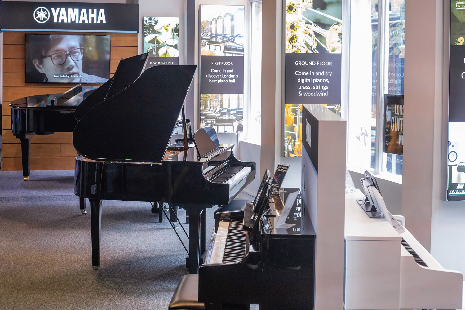 Pianos, Keyboards & Orchestral Instruments at Yamaha Music London