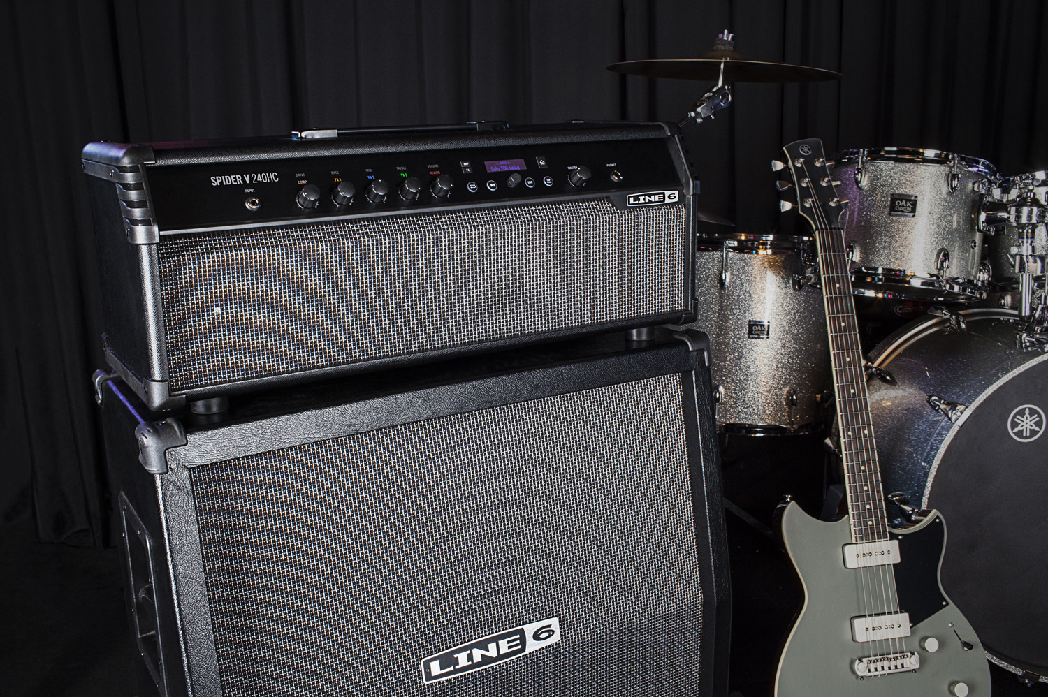Photo of a Line 6 guitar amp
