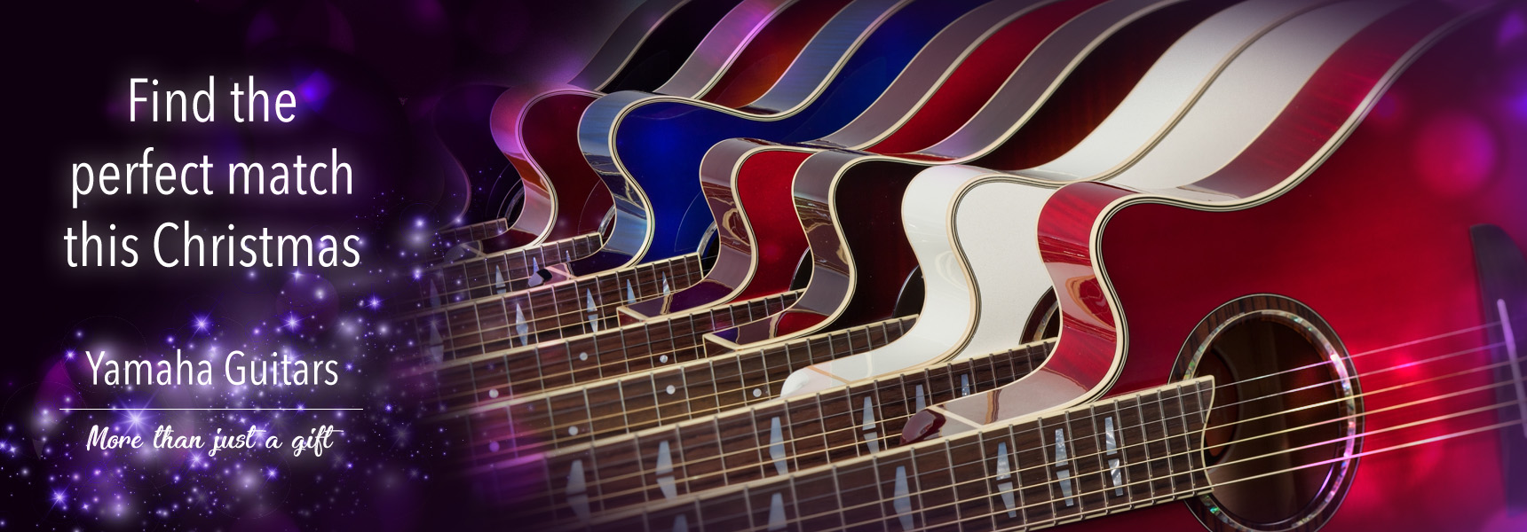 Yamaha Christmas Guitars