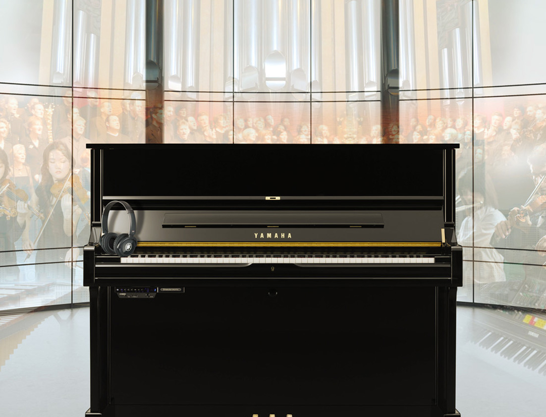 Yamaha TransAcoustic Piano, able to recreate the sounds of many other instruments
