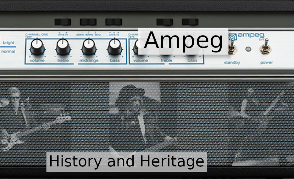 Photo of Ampeg bass amplifier history
