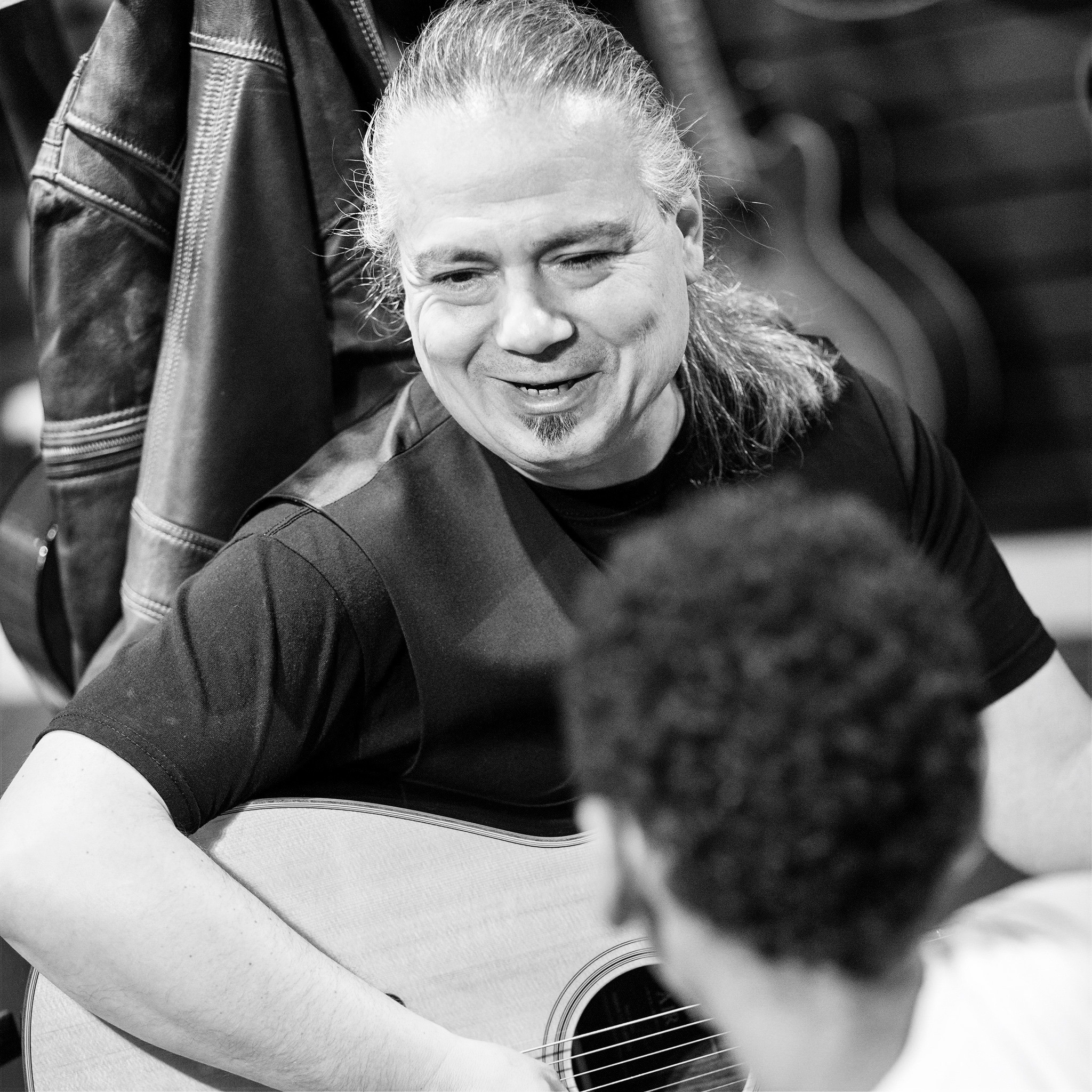 Guitar teacher Mete Ege