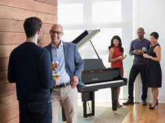 No pianist required - the Enspire makes the perfect addition to any reception