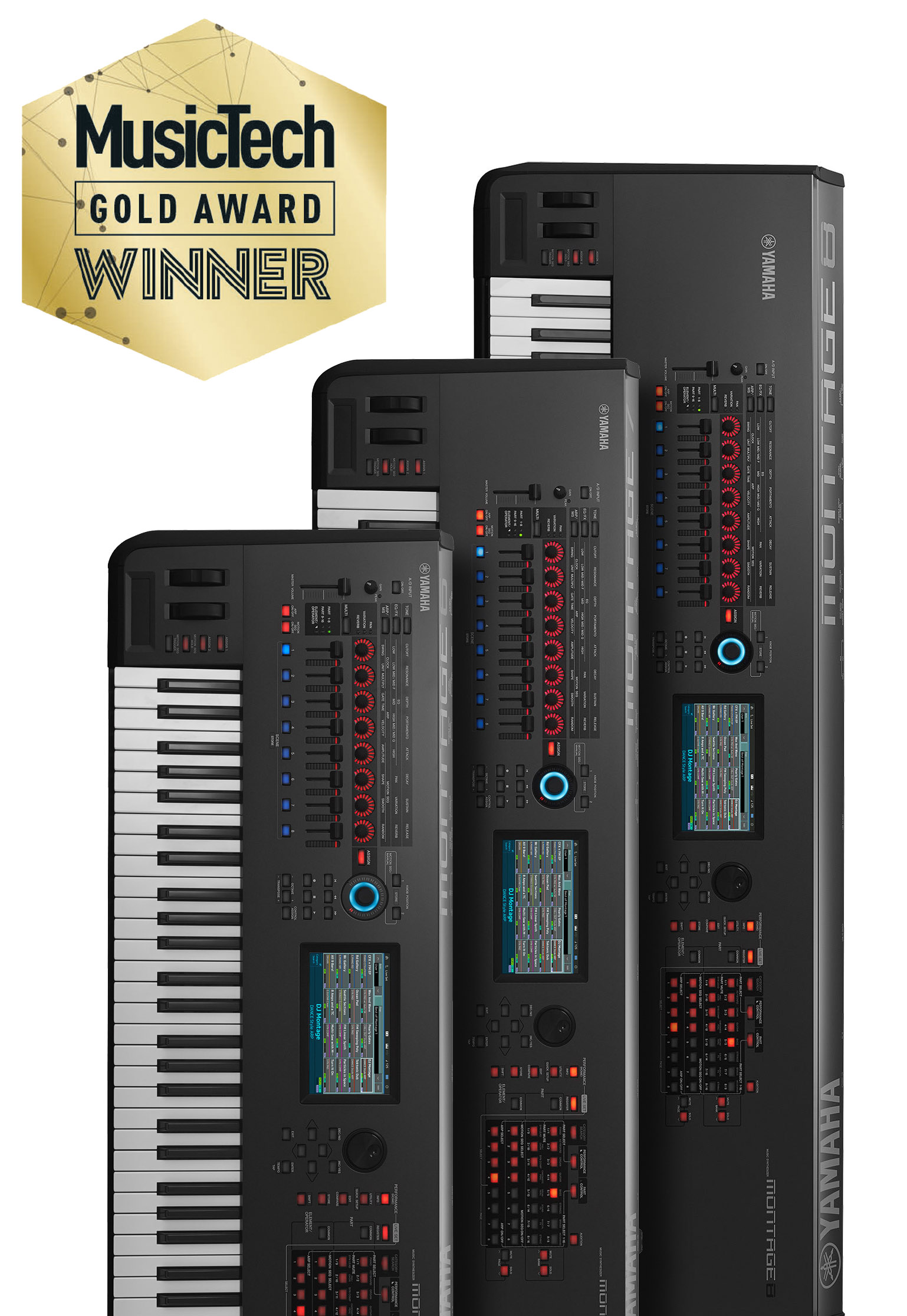 GOLD WINNER: Yamaha Montage, Best Hardware