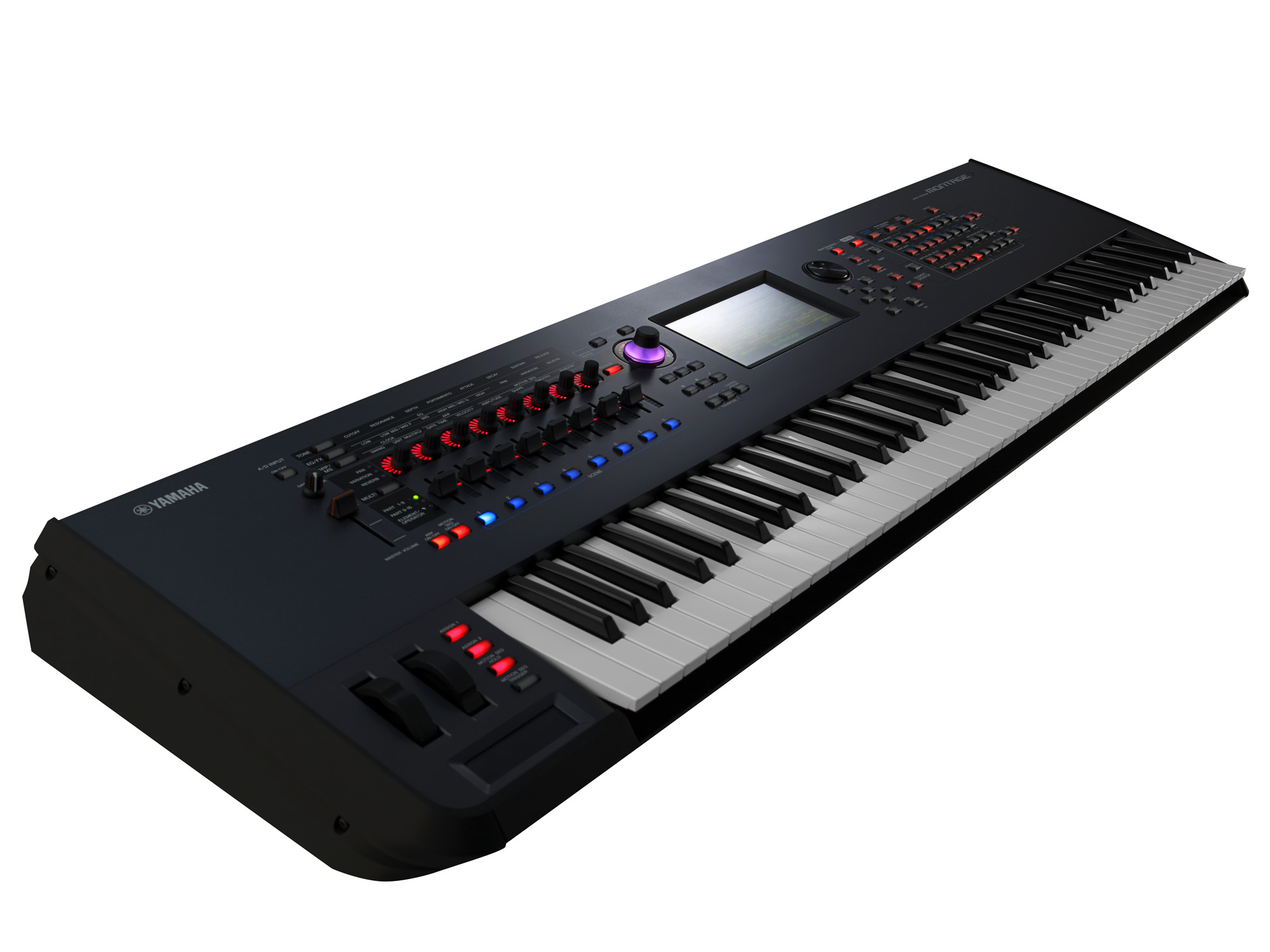 Yamaha Montage 7 Motion Control, AWM2 + FMX Synthesizer 76 Key Model Yamaha Music London
