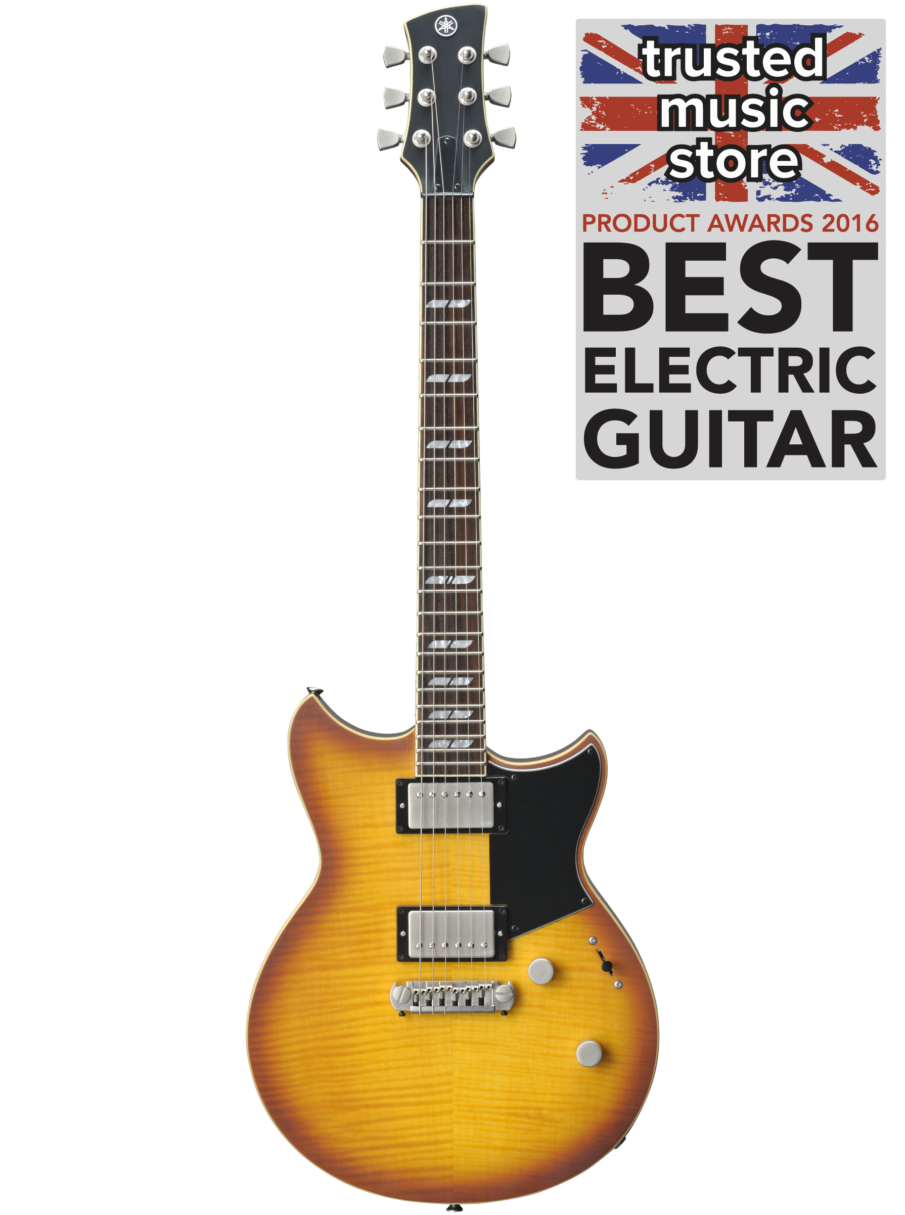Yamaha Revstar RS620 Electric Guitar Brick Burst Yamaha Music London