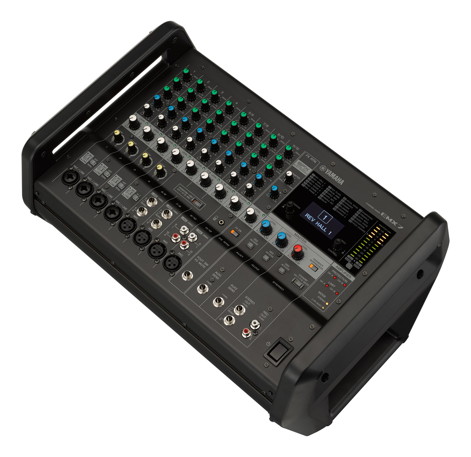 yamaha emx7 powered pa head mixer amp