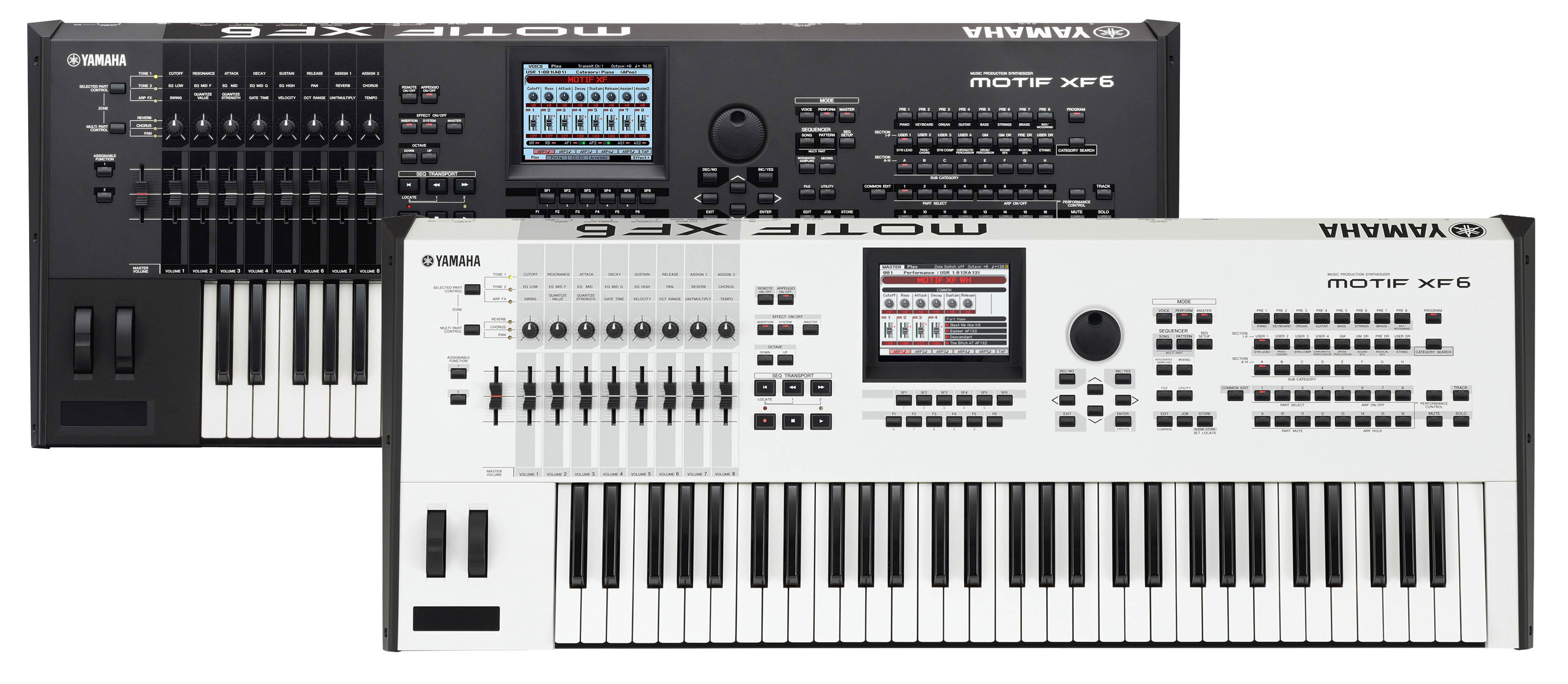Yamaha Motif Xf6 Workstation Synthesizer Class Leading Expandable