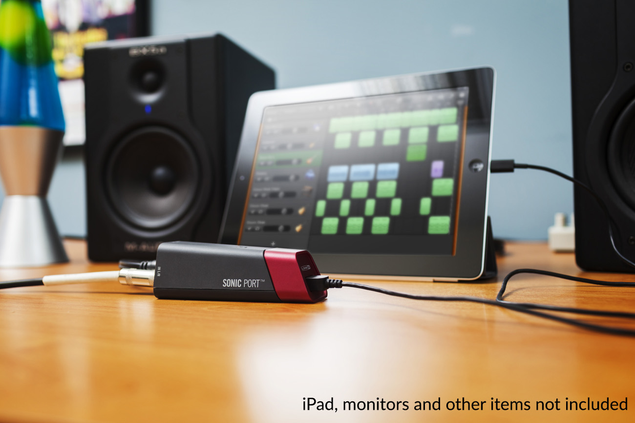 Line 6 Sonic Port iOS Guitar Audio Interface The ultimate professional